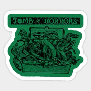 Tomb of Horrors: Snakes Sticker